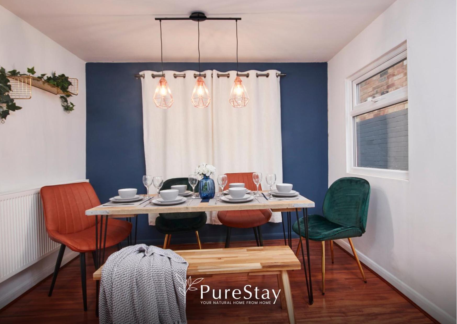 5 Bed House In Leamington Spa Perfect For Contractors With 7 Beds By Purestay - 14 Night Min! 외부 사진